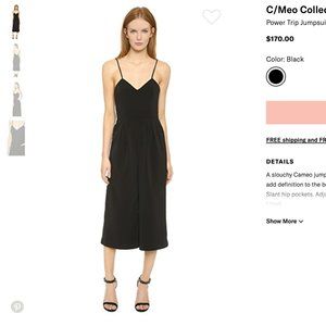 Power Trip Jumpsuit  - C/Meo Collective